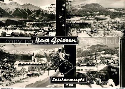 73224419 Bad Goisern Salzkammergut Winterlandschaften Kirche Bad Goisern Salzkam