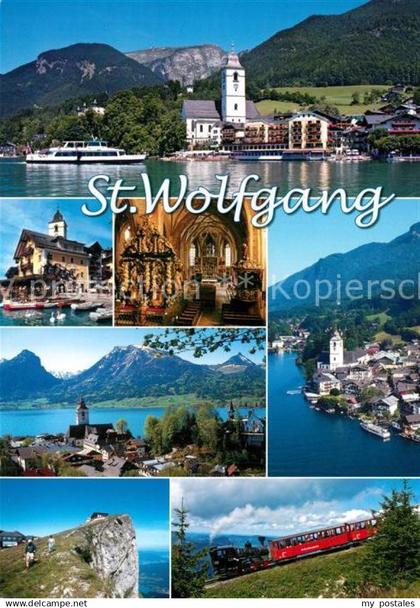 73277790 St Wolfgang Wolfgangsee Weisses Roessl Schafberg  St Wolfgang Wolfgangs