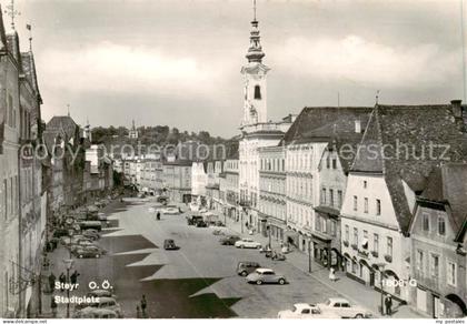 73852383 Steyr Enns Oberoesterreich Stadtplatz Steyr Enns