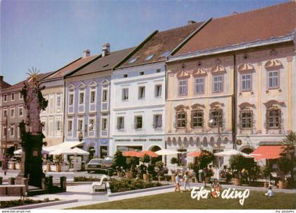 73879862 Eferding Oberoesterreich AT Stadtplatz mit Dreifaltigkeitssaeule