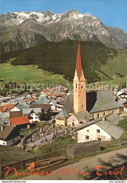 71812670 Nauders Tirol Ortsansicht mit Kirche