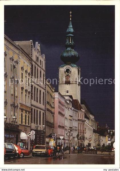 72429606 Wels Stadtplatz Stadtpfarrkirche Wels