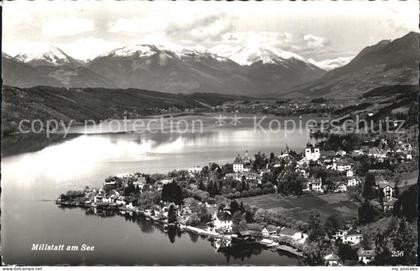 72435190 Millstatt Millstaettersee See Panorama Millstatt