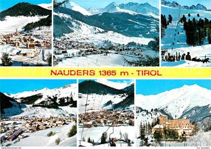 72900857 Nauders Tirol Panorama Teilansichten