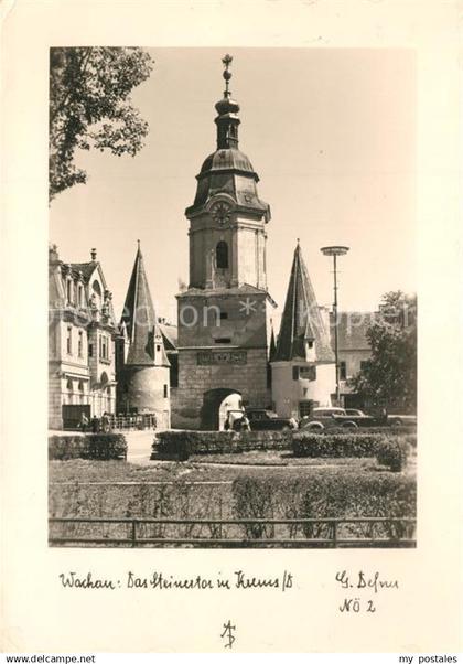 73282295 Wachau Oesterreich Steinertor im Krems Wachau Oesterreich