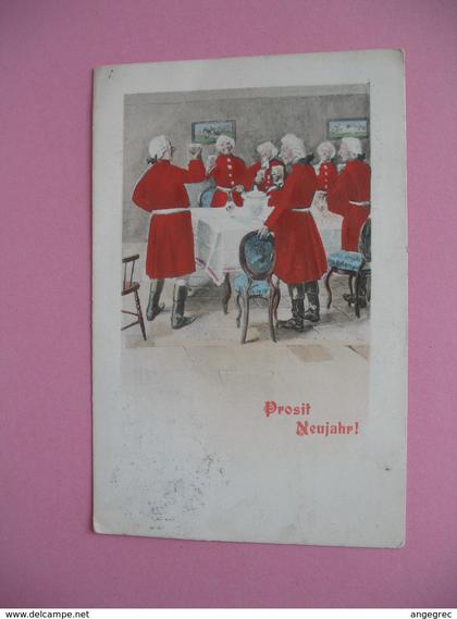 Carte Autriche  Prosit Neujahr !