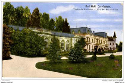 Bad Hall old postcard travelled 1912 bb