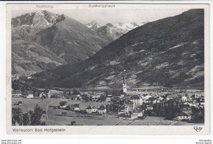 Bad Hofgastein old postcard travelled 1947 b170915