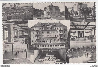 Bad Schallerbach old postcard travelled 1958 b170810