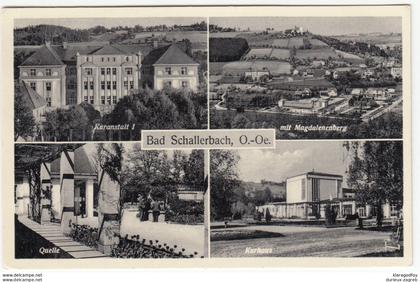 Bad Schallerbach old postcard unused b170810