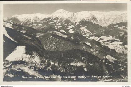 11248194 Semmering Niederoesterreich Sonnwendstein, Raxalpe Semmering-Kurort