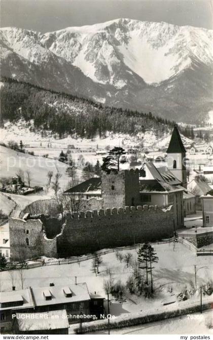 43008588 Puchberg Schneeberg Ruine Schneeberg