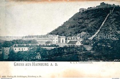 43066813 Hainburg Donau K. und K. Cadettenschule