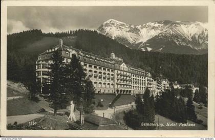 61131035 Semmering Niederoesterreich Hotel Panhans / Semmering-Kurort