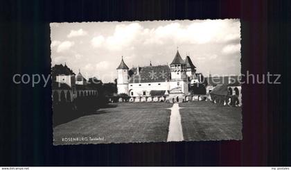 71893263 Rosenburg-Kamp Schloss Rosenburg Turnierhor