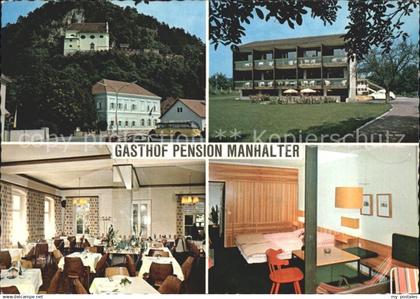 72128292 Pitten Gasthof Pension Manhalter Gaststube Speiseraum