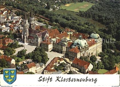 72420110 Klosterneuburg Fliegeraufnahme Stift Klosterneuburg