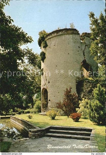 72450366 Tulln Donau Blumenstadt Stadtturm