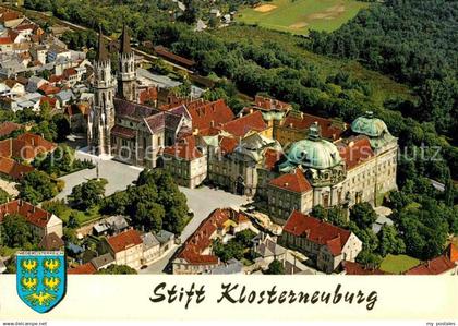 72825230 Klosterneuburg Augustiner Chorherrenstift Fliegeraufnahme Klosterneubur