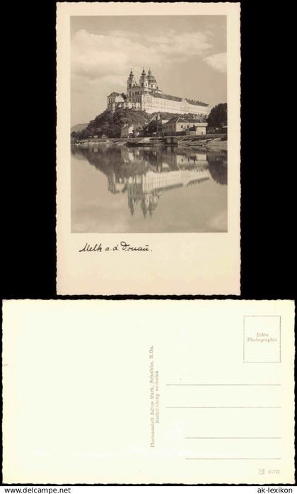 Ansichtskarte Melk Stift Melk a.d.Donau 1950