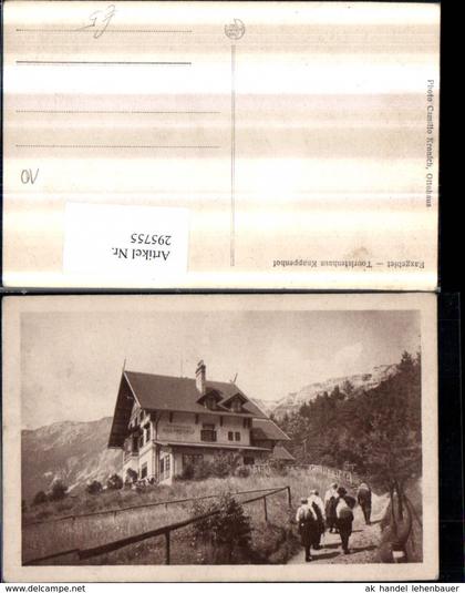 295755,Raxgebiet Touristenhaus Knappenhof b. Edlach Reichenau Bergkulisse