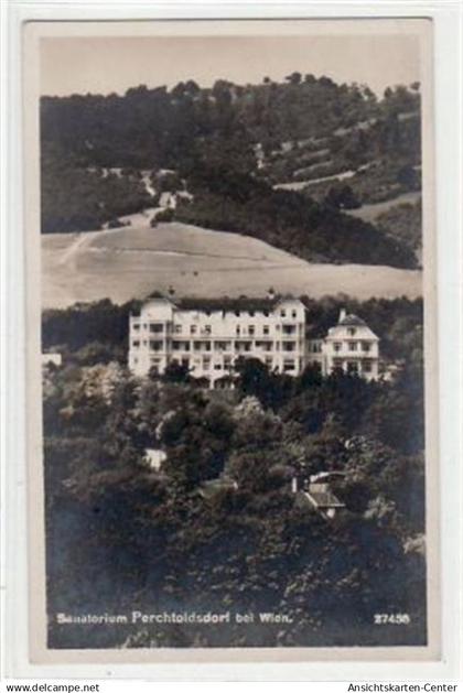 39006123 - Fotokarte vom Sanatorium Perchtoldsdorf bei Wien. Ungelaufen. Gute Erhaltung.