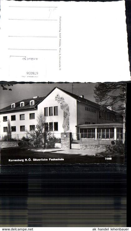 678036 Korneuburg Bäuerliche Fachschule