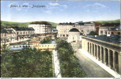 70589248 Baden Wien Baden bei Wien Josefsplatz x 1941