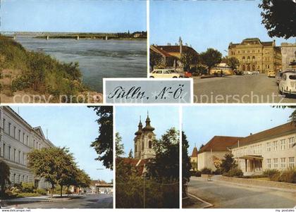 72013383 Tulln Donau Teilansichten Bruecke Kirche Tulln Donau