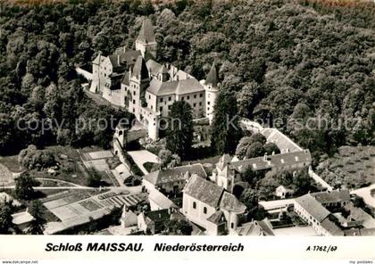 72942017 Maissau Schloss Fliegeraufnahme