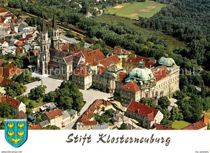 73034290 Klosterneuburg Stift Klosterneuburg Fliegeraufnahme