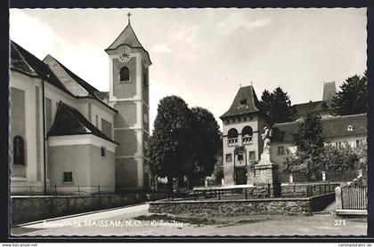 AK Maissau /N.-Ö., Kirchenplatz