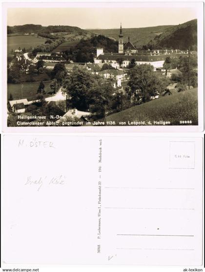 Heiligenkreuz (Niederösterreich) Zisterzienser-Abtei Stift Heiligenkreuz 1932