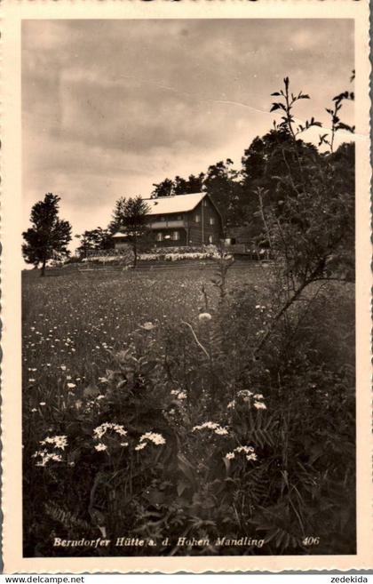 H2258 - Berndorf - Berndorfer Hütte an der Hohe Mandling - Verlag Anton Kral Berndorf