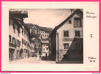 Bludenz - Rathausgasse - Animée - Camion - Verlag Dr. A. DEFNER