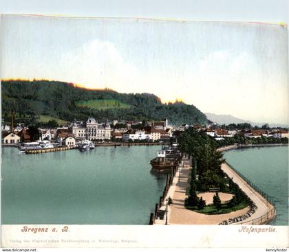 Bregenz/Vorarlberg, div.Orte und Umgebung - Bregenz, Hafenpartie