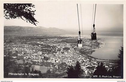 Österreich - Bregenz (V) Luftansicht - Pfânderbahn