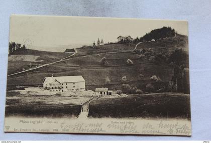 pfandergipfel, dohle und hotel, Autriche