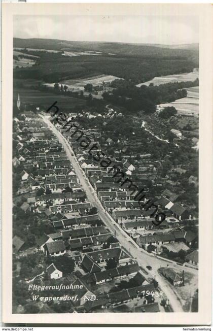 Weppersdorf - Fliegeraufnahme - Burgenland - Foto-Ansichtskarte