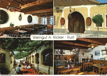 72415777 Rust Burgenland Weingut Kicker Rust Burgenland