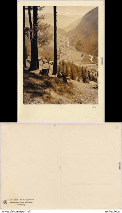 Foto Ansichtskarte Heiligenblut (Kärnten) Umland von Heiligenblut 1932