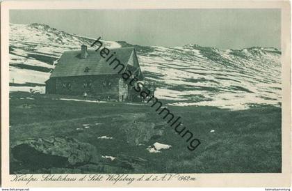 Koralpe - Schutzhaus der Sektion Wolfsberg - Verlag Max Deix Deutschlandsberg 1926