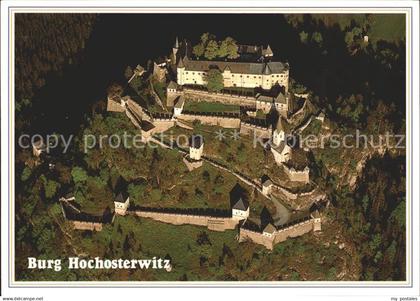 72112619 Burg Hochosterwitz Fliegeraufnahme Burg