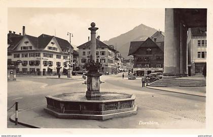 Österreich - Dornbirn (V) Marktplatz - St. Martinsbrunnen