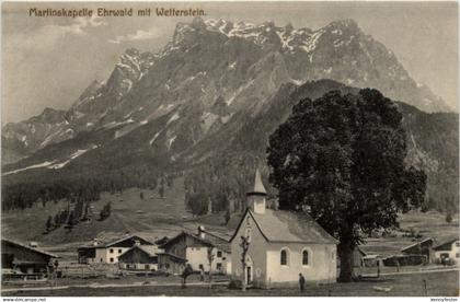 Martinskapelle Ehrwald mit Wetterstein