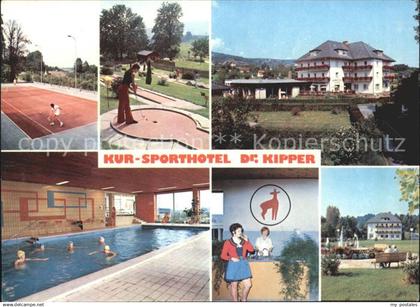 71829167 Bad Gams Kur und Sporthotel Dr Kipper Tennis Hallenbad Minigolf