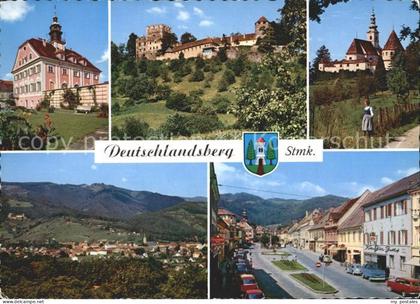 72219422 Deutschlandsberg Rathaus Burg Deutschlandsberg Schloss Hollenegg Hauptp