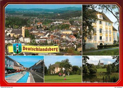 72752363 Deutschlandsberg Schloss Wildbach Hauptplatz Schloss Frauenthal Golfpla