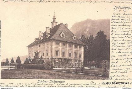 AUSTRIA - Judenburg - Schloss Lichtenstein 1902