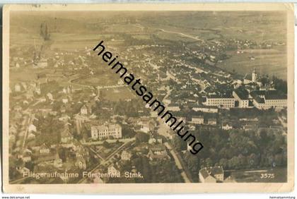 Fürstenfeld - Fliegeraufnahme - Foto-AK